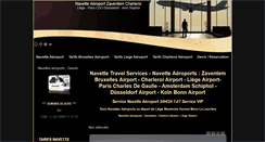 Desktop Screenshot of navettes-travel-services.com