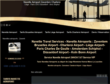 Tablet Screenshot of navettes-travel-services.com